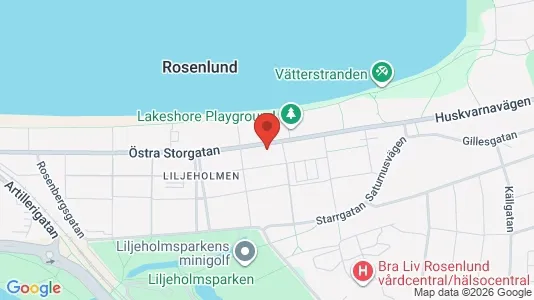 Lägenheter att hyra i Jönköping - kort over placeringen