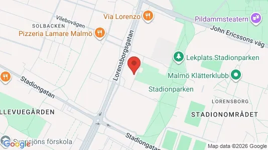 Lägenheter att hyra i Malmö Centrum - kort over placeringen
