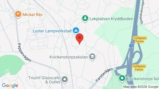 Lägenheter att hyra i Söderort - kort over placeringen