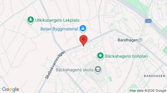 Lägenheter att hyra i Söderort - kort over placeringen
