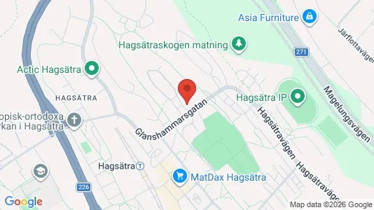 Lägenheter att hyra i Söderort - kort over placeringen