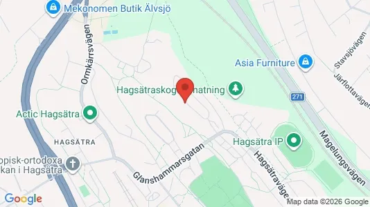 Lägenheter att hyra i Söderort - kort over placeringen