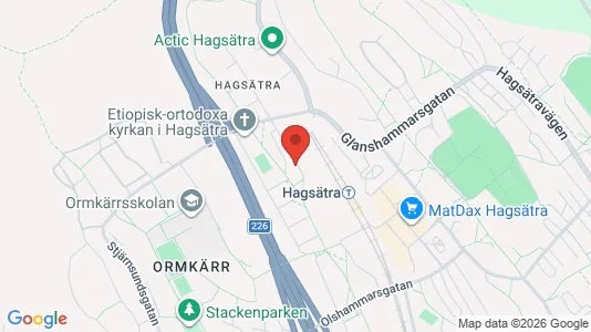 Lägenheter att hyra i Söderort - kort over placeringen