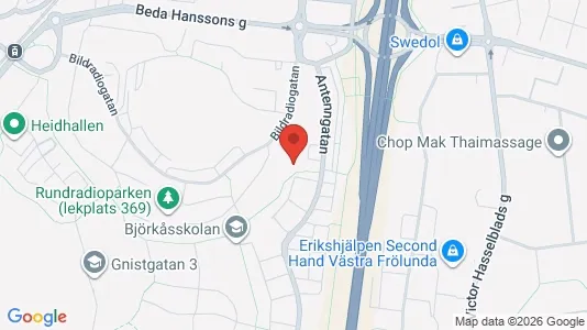 Lägenheter att hyra i Askim-Frölunda-Högsbo - kort over placeringen