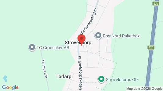Lägenheter att hyra i Ängelholm - kort over placeringen
