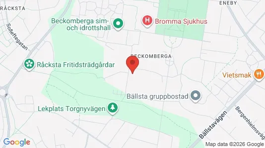 Lägenheter till salu i Västerort - kort over placeringen