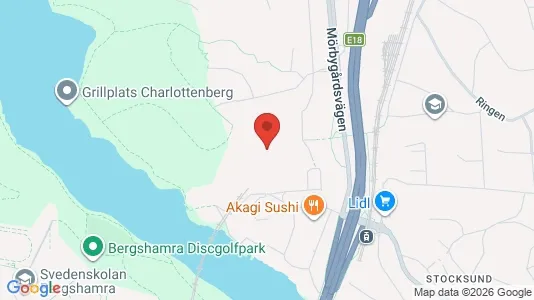 Bostadsrätter till salu i Danderyd - kort over placeringen