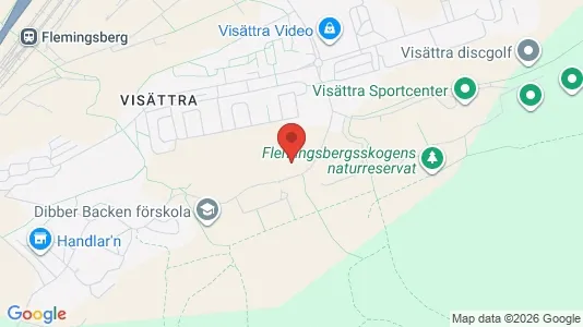 Bostadsrätter till salu i Huddinge - kort over placeringen