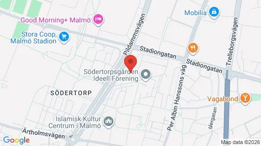 Bostadsrätter till salu i Fosie - kort over placeringen