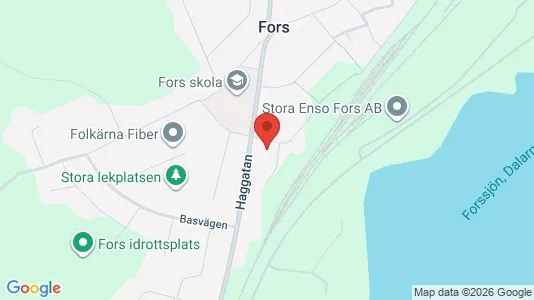 Bostadsrätter till salu i Avesta - kort over placeringen