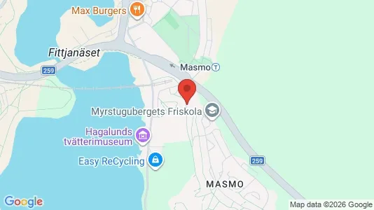 Bostadsrätter till salu i Huddinge - kort over placeringen