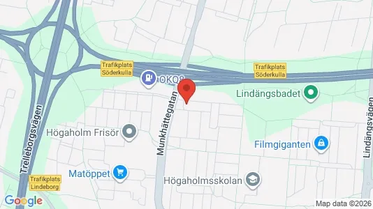 Lägenheter till salu i Malmö Centrum - kort over placeringen