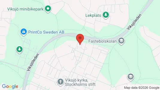 Lägenheter till salu i Järfälla - kort over placeringen