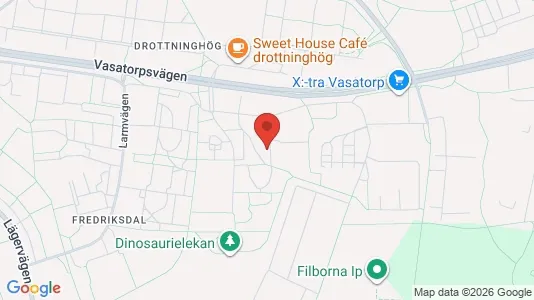 Lägenheter att hyra i Helsingborg - kort over placeringen