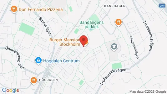 Lägenheter att hyra i Söderort - kort over placeringen