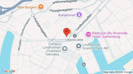 Lägenheter att hyra i Lundby - kort over placeringen