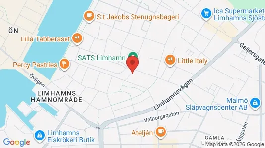 Lägenheter att hyra i Limhamn/Bunkeflo - kort over placeringen