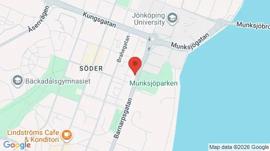 Lägenheter att hyra i Jönköping - kort over placeringen