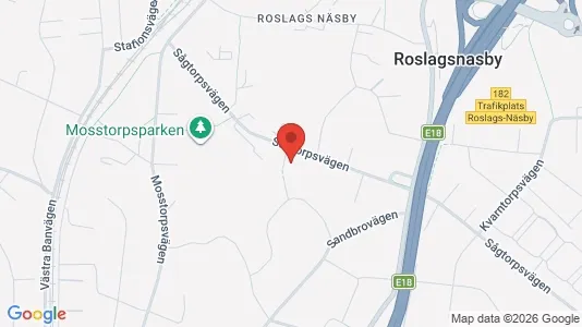 Lägenheter till salu i Täby - kort over placeringen