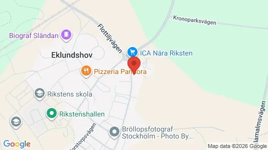 Bostadsrätter till salu i Botkyrka - kort over placeringen