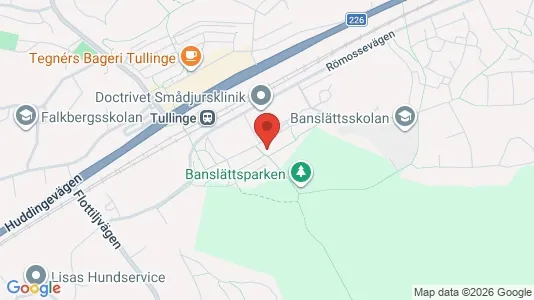 Bostadsrätter till salu i Botkyrka - kort over placeringen