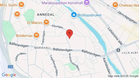 Bostadsrätter till salu i Västerort - kort over placeringen