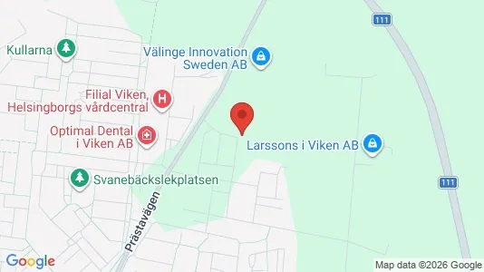 Lägenheter att hyra i Höganäs - kort over placeringen