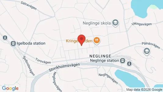 Lägenheter till salu i Nacka - kort over placeringen