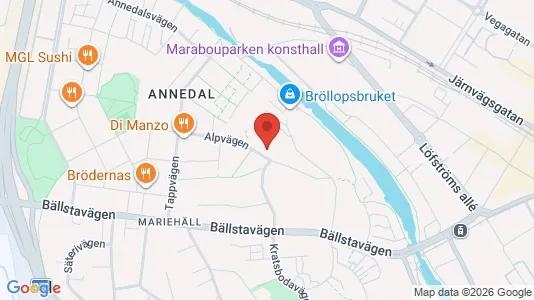 Lägenheter till salu i Västerort - kort over placeringen
