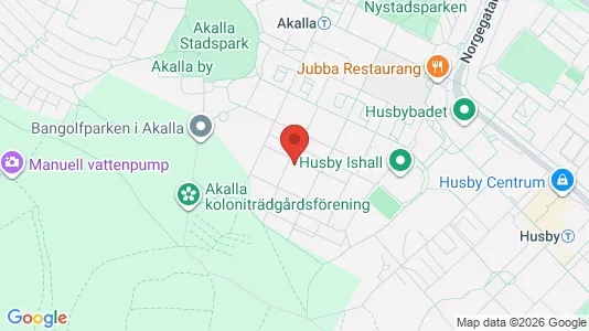 Rum att hyra i Västerort - kort over placeringen