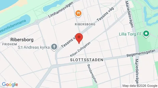 Lägenheter till salu i Malmö Centrum - kort over placeringen
