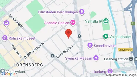 Lägenheter att hyra i Örgryte-Härlanda - kort over placeringen