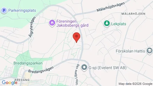 Lägenheter att hyra i Söderort - kort over placeringen