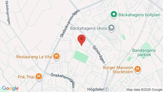 Lägenheter att hyra i Söderort - kort over placeringen