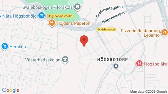 Lägenheter att hyra i Askim-Frölunda-Högsbo - kort over placeringen