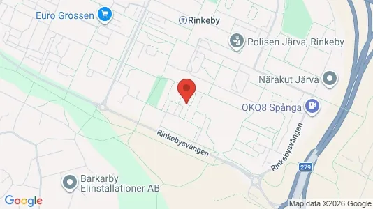 Lägenheter att hyra i Västerort - kort over placeringen