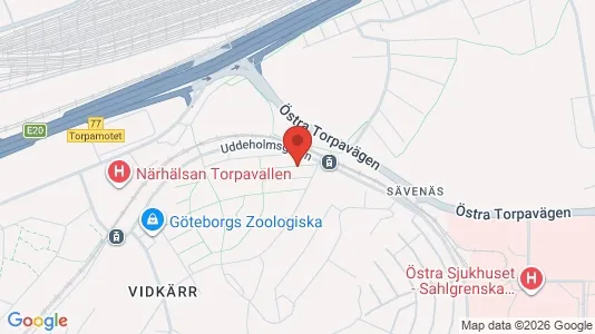 Lägenheter att hyra i Örgryte-Härlanda - kort over placeringen