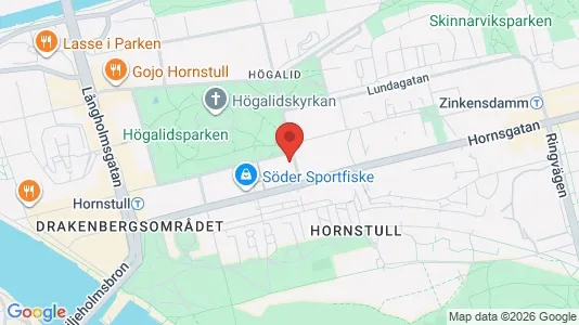 Lägenheter att hyra i Södermalm - kort over placeringen