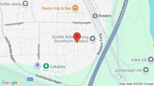 Lägenheter att hyra i Sollentuna - kort over placeringen