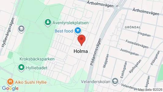 Lägenheter att hyra i Fosie - kort over placeringen