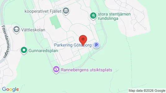 Lägenheter att hyra i Angered - kort over placeringen