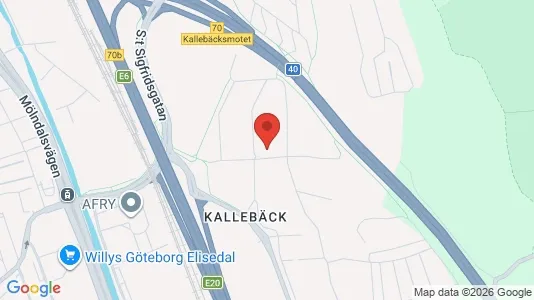 Lägenheter att hyra i Örgryte-Härlanda - kort over placeringen