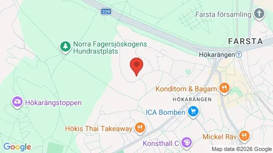 Lägenheter att hyra i Söderort - kort over placeringen