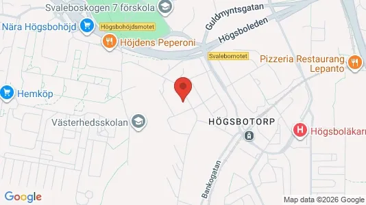 Lägenheter att hyra i Askim-Frölunda-Högsbo - kort over placeringen