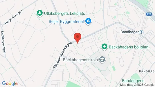 Lägenheter att hyra i Söderort - kort over placeringen