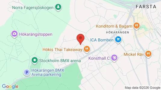 Lägenheter att hyra i Söderort - kort over placeringen