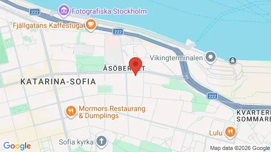 Lägenheter att hyra i Södermalm - kort over placeringen