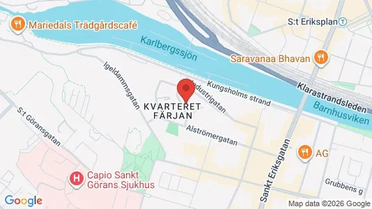 Lägenheter att hyra i Kungsholmen - kort over placeringen