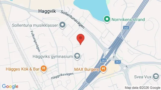 Lägenheter till salu i Sollentuna - kort over placeringen