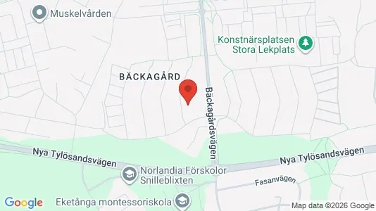 Hus till salu i Halmstad - kort over placeringen